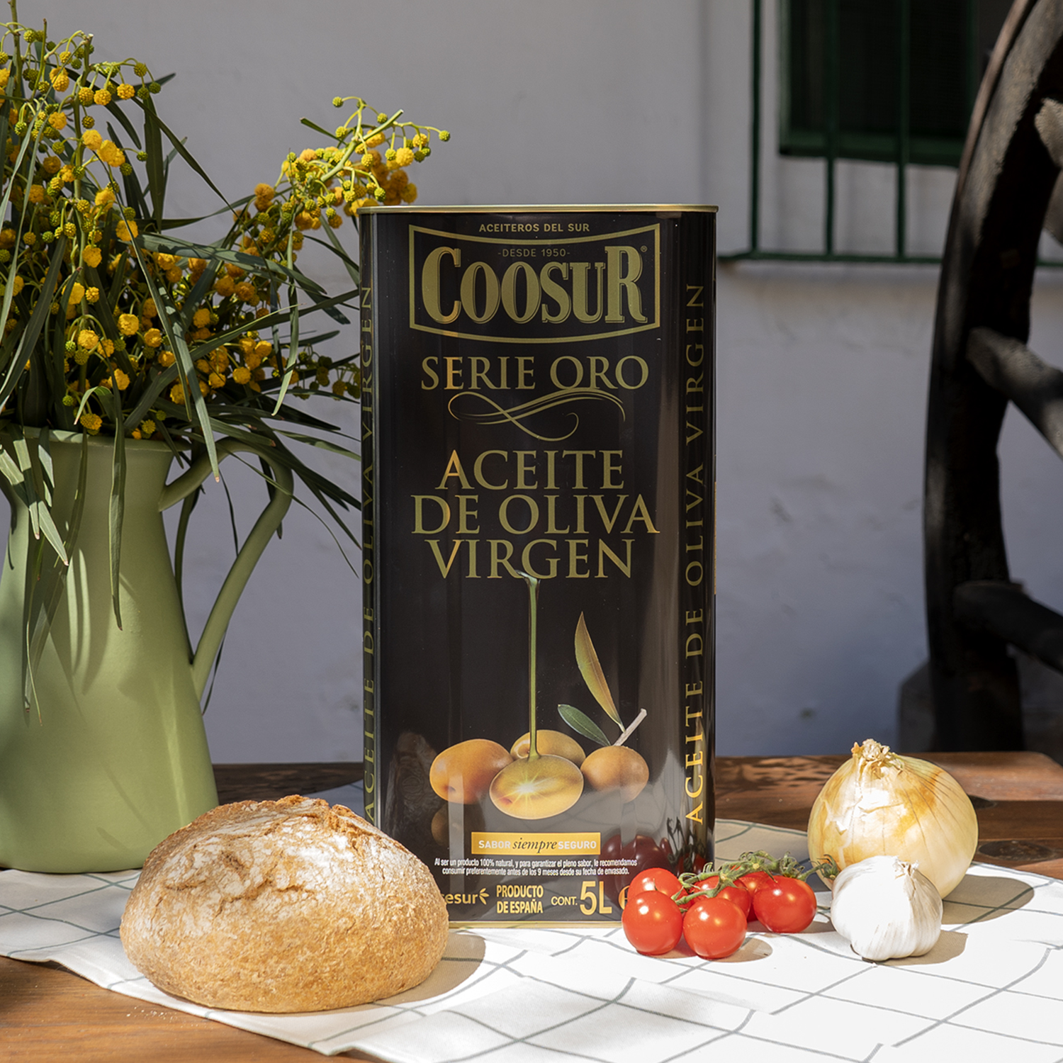 Virgen Serie Oro en Lata 5L