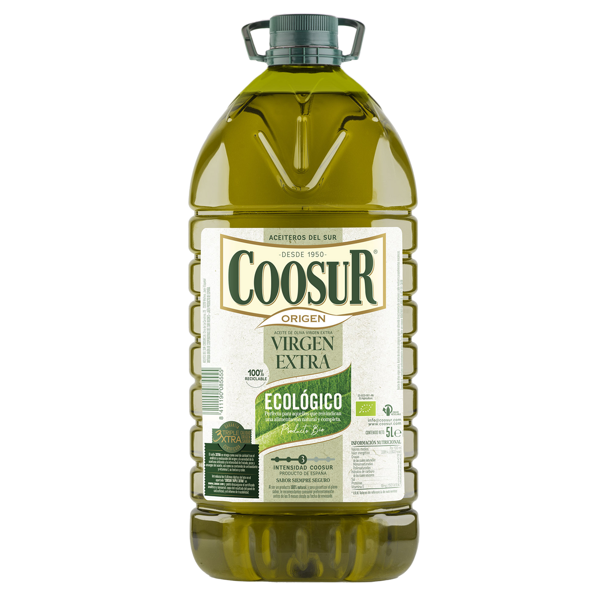 VIRGEN EXTRA ECOLÓGICO 5 L