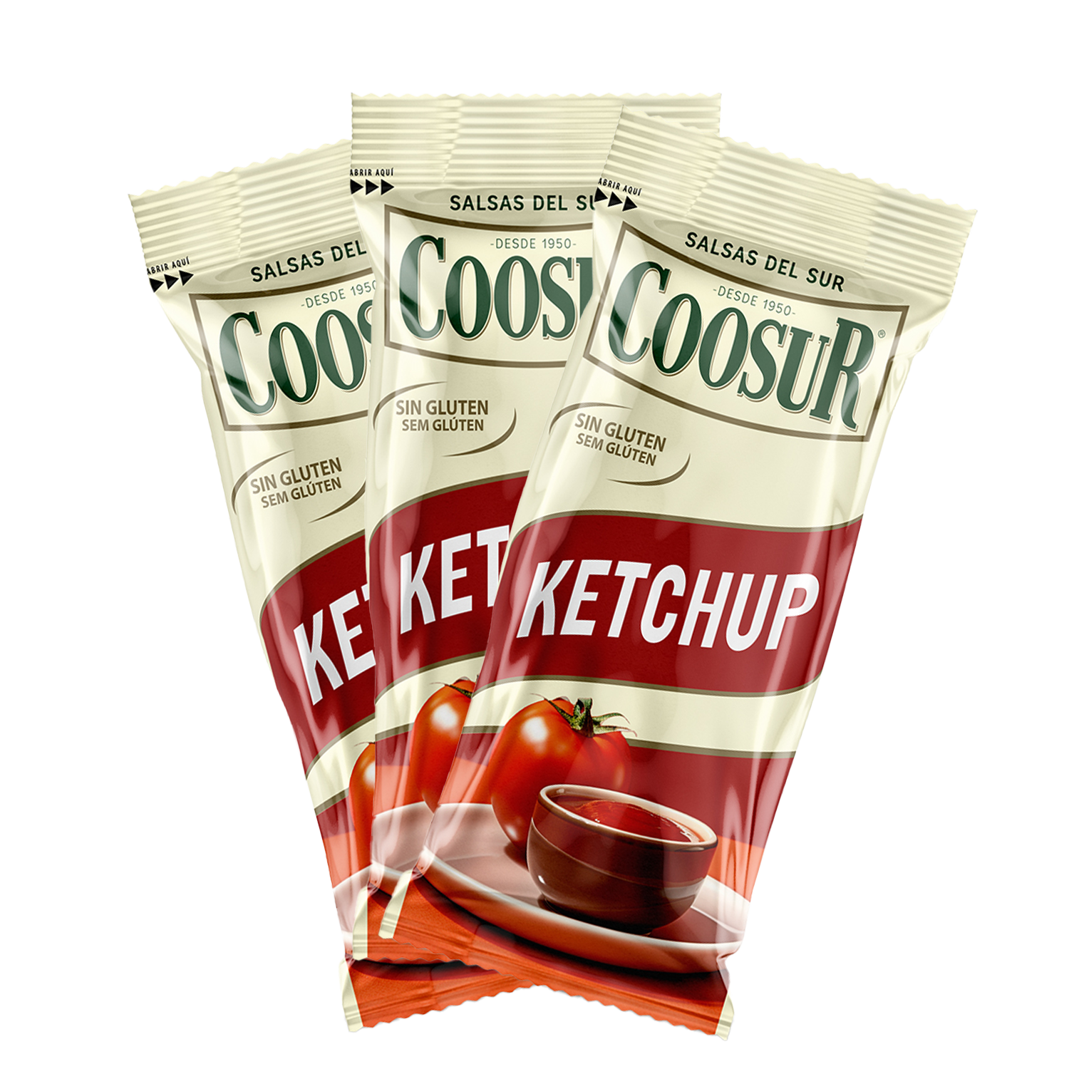 250 Monodosis de Kétchup 10 gramos