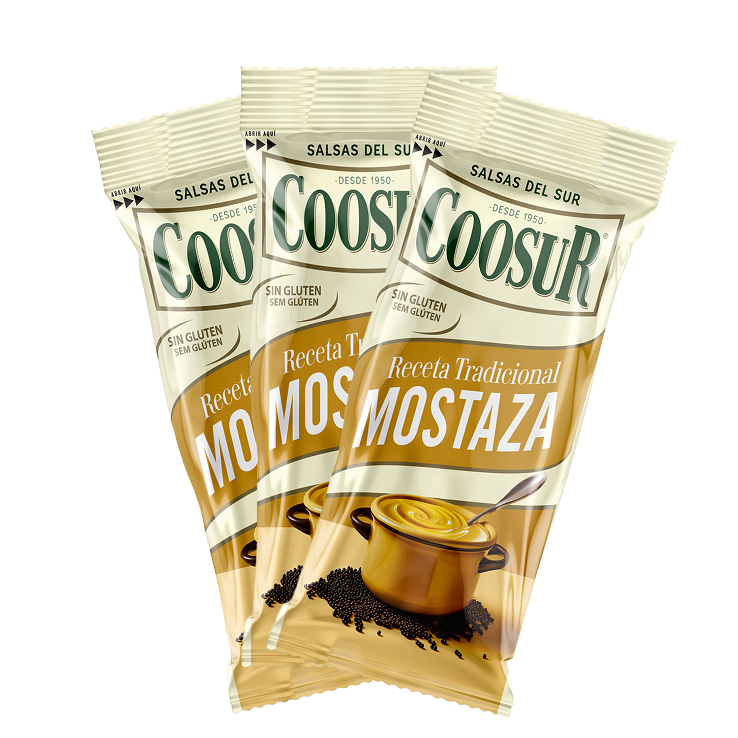 250 Monodosis de Mostaza 5 gramos