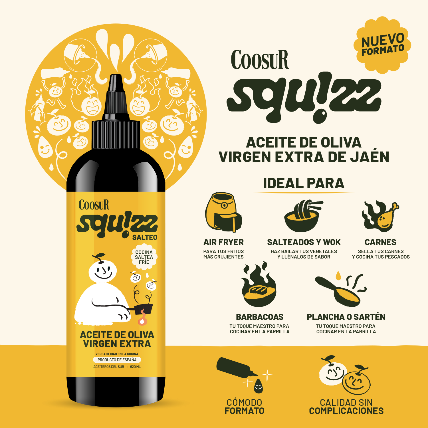 Virgen Extra Squizz 2x620 ml
