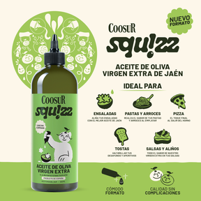 Virgen Extra Cosecha temprana Coosur SQUIZZ 620ml