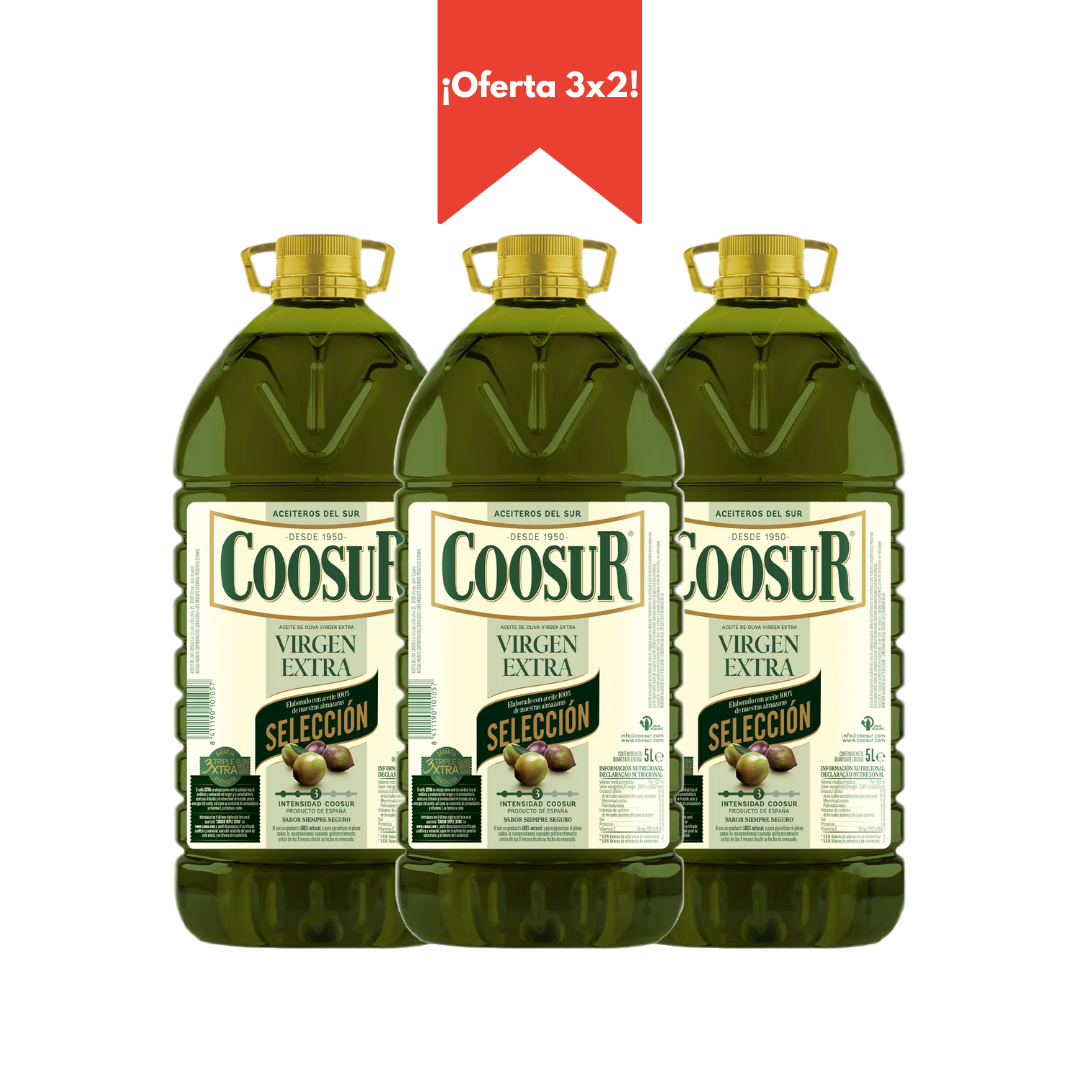 3x2 Virgen Extra Selección 5L